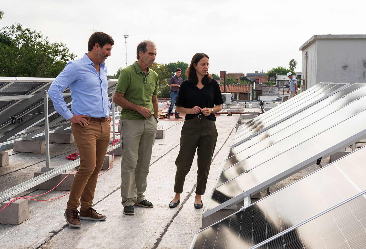 Vicente López instala paneles solares